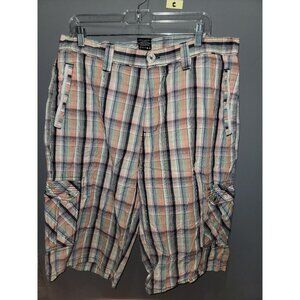 Coogi Plaid Shorts Mens Size 36